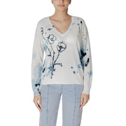 Desigual Women Knitwear-Clothing Knitwear-Desigual-white-XS-Urbanheer