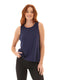 Desirae Tencel Jersey Twist Shoulder Tank