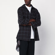Destin Plaid wool shirt jacket