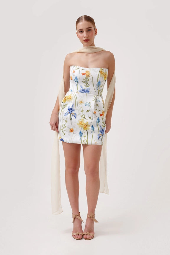 Dhalia Mini Dress-Dress-Ashley Stambouli-XS-Urbanheer