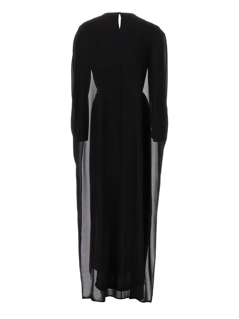 Di.la3 Pari' Cape Dress