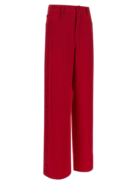 Di.la3 Pari' Red Cadì Pants