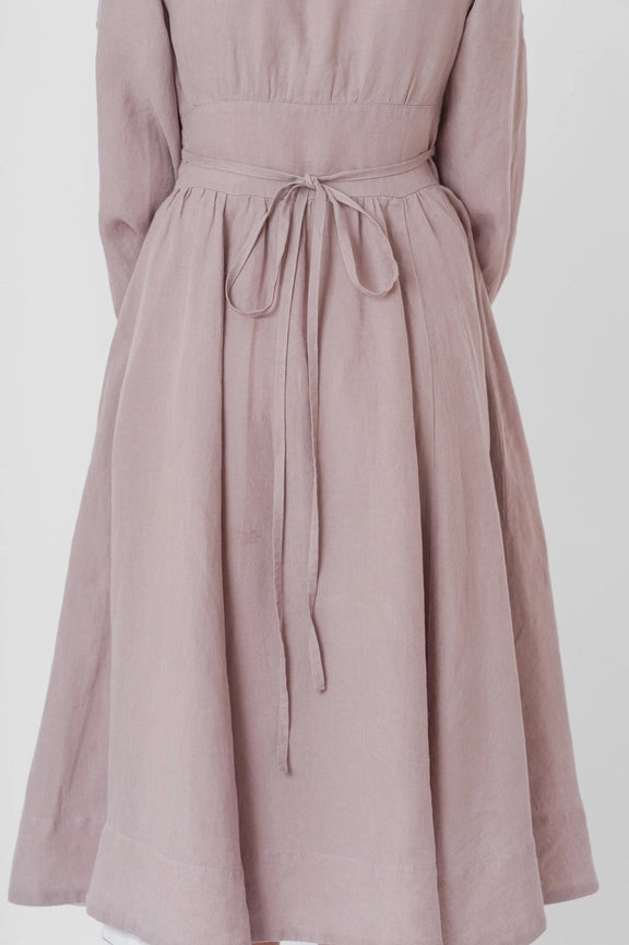 Diane Dress, Long Sleeve Gentle Lilac-Dress-Son de Flor-M-Urbanheer