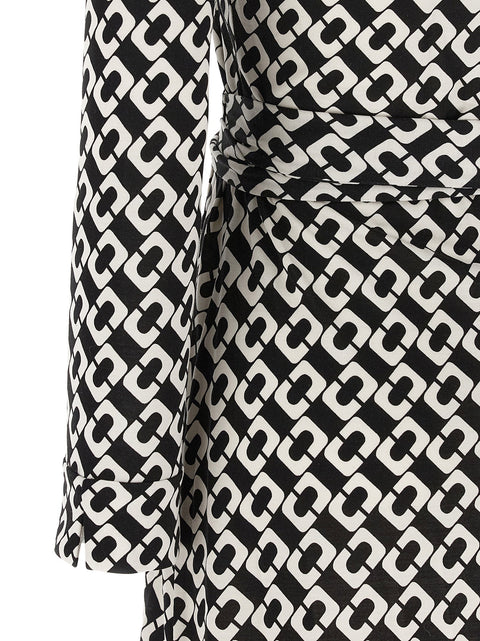 Diane Von Furstenberg Printed New Jean Dress