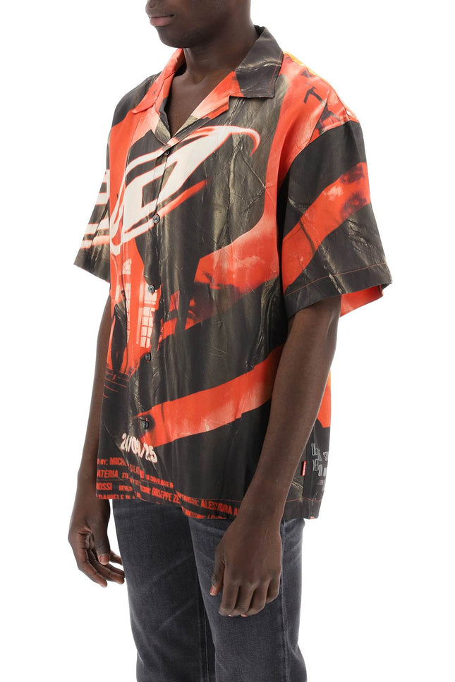 Diesel bowling shirt by s-men > clothing > shirts-Diesel-Urbanheer