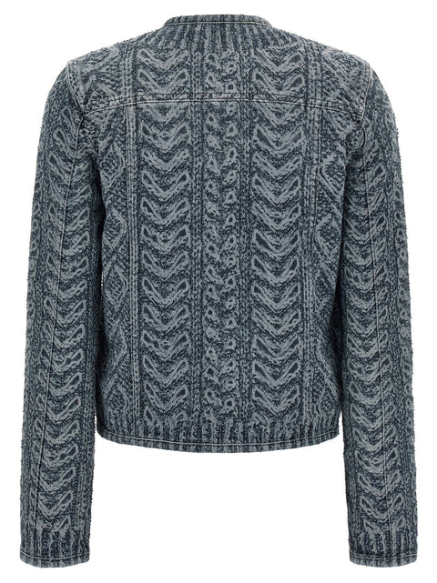 Diesel De-grafy-s2 Denim Jacket