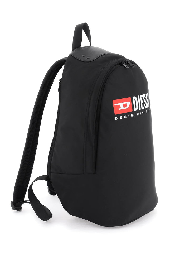 Diesel logo rinke backpack-men > bags > backpacks-Diesel-os-Black-Urbanheer