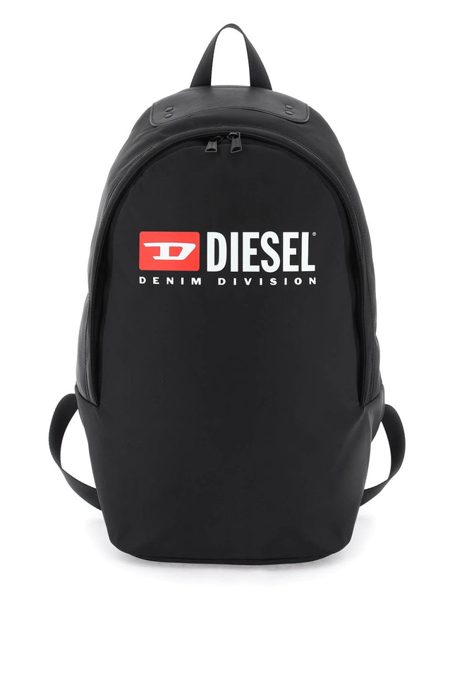 Diesel logo rinke backpack-men > bags > backpacks-Diesel-os-Black-Urbanheer