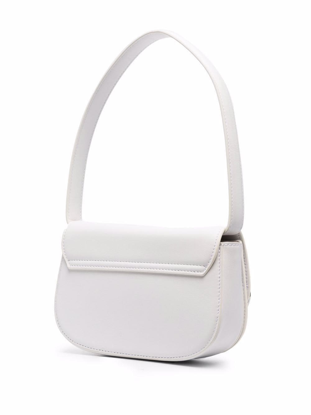 Diesel Logo Shoulder Bag White
