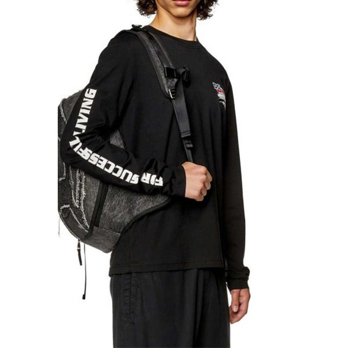 Diesel Men Sweatshirts-Clothing Sweatshirts-Diesel-black-XL-Urbanheer