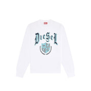 Diesel Men Sweatshirts-Clothing Sweatshirts-Diesel-white-XXL-Urbanheer