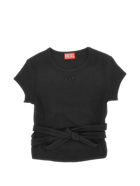 Diesel T-shirts and Polos BLACK
