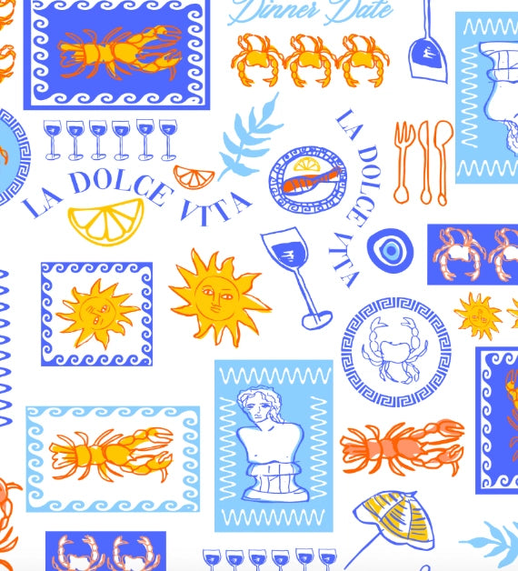 Dinner Date Two Piece Set 100% Cotton-Set-Melci Studio-XS-Urbanheer