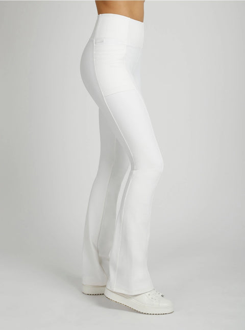 Directional Rib Bootcut Pant Jls Bright White