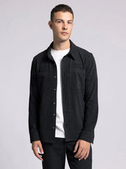 Discovery Shirt - Long Sleeve Button Up BLACK HEATHER-Shirts-Thread & Supply (Mens)-M-Urbanheer