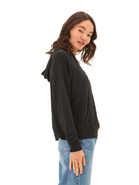 Diyanna Modal Terry Henley Hoodie