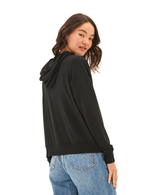 Diyanna Modal Terry Henley Hoodie