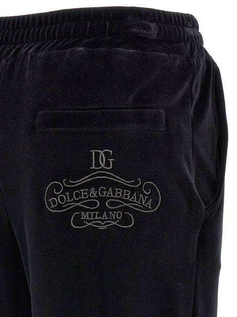 Dolce & Gabbana Black Sicily Joggers