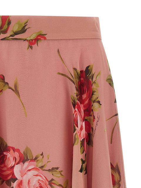 Dolce & Gabbana Bouquet Rose Skirt