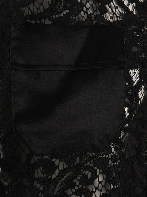 Dolce & Gabbana Cord Lace One-length Bodysuit