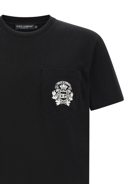 Dolce & Gabbana Dg Embroidered T-shirt