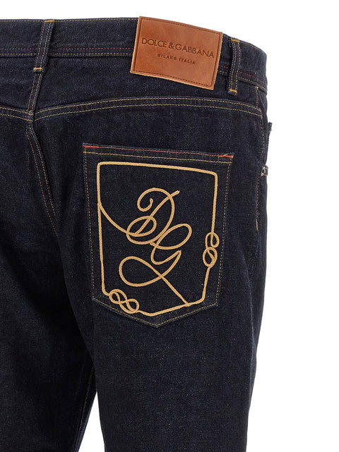 Dolce & Gabbana Dg Embroidery Jeans