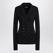 Dolce & Gabbana Dolce&Gabbana Black double-breasted wool cloth jacket