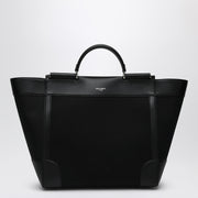 Dolce & Gabbana Dolce&Gabbana Black fabric and leather tote bag