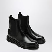 Dolce & Gabbana Dolce&Gabbana Black leather ankle boot