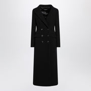 Dolce & Gabbana Dolce&Gabbana Long black wool coat
