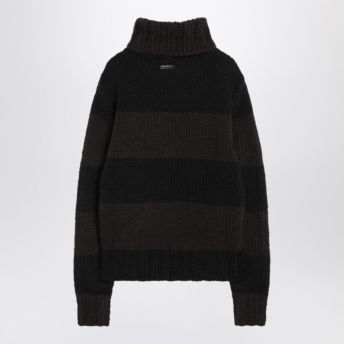 Dolce & Gabbana Dolce&Gabbana Striped wool-blend turtleneck sweater