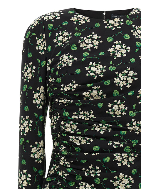 Dolce & Gabbana Flower Print Dress