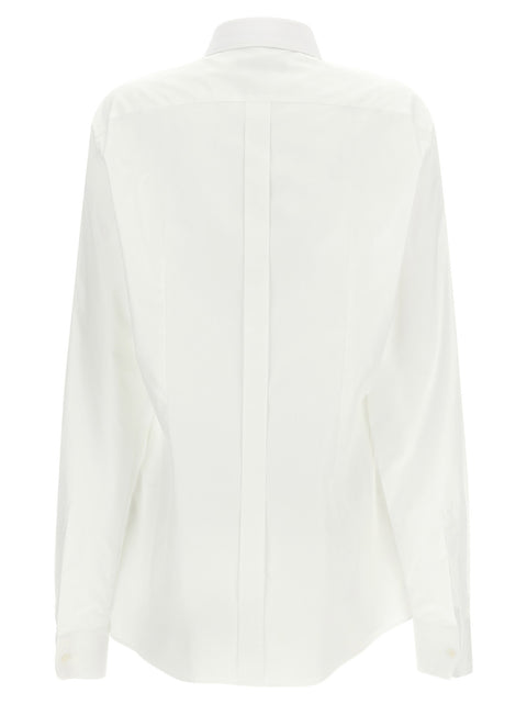 Dolce & Gabbana Gold Tuxedo Shirt