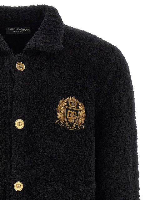 Dolce & Gabbana Heraldic Coat Of Arms Cardigan
