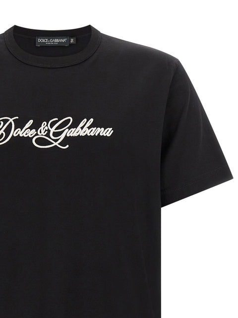 Dolce & Gabbana Logo Embroidery T-shirt