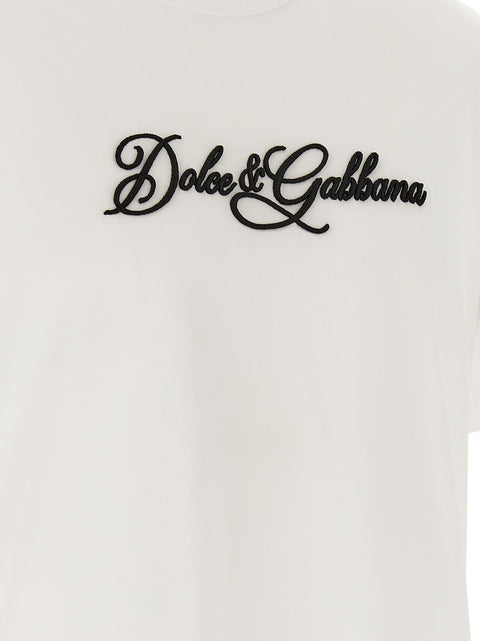 Dolce & Gabbana Logo Embroidery T-shirt
