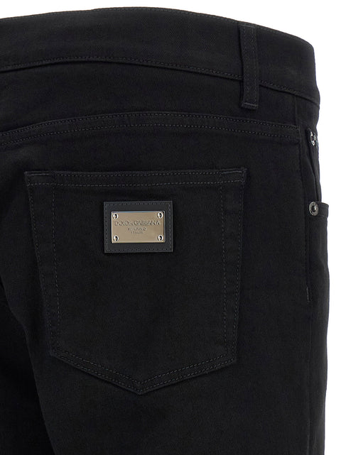 Dolce & Gabbana Logo Plaque Jeans