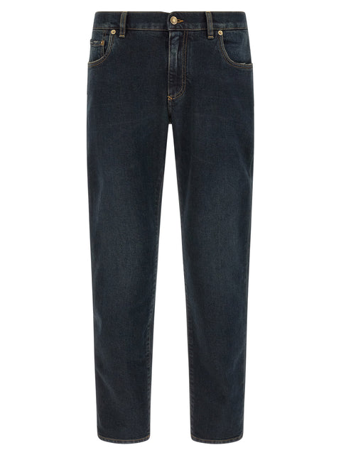Dolce & Gabbana Logo Plaque Jeans