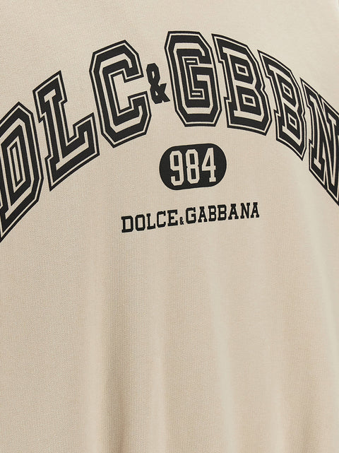 Dolce & Gabbana Logo Print Hoodie