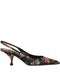 Dolce & Gabbana-Lollo 60 floral leather slingback pumps