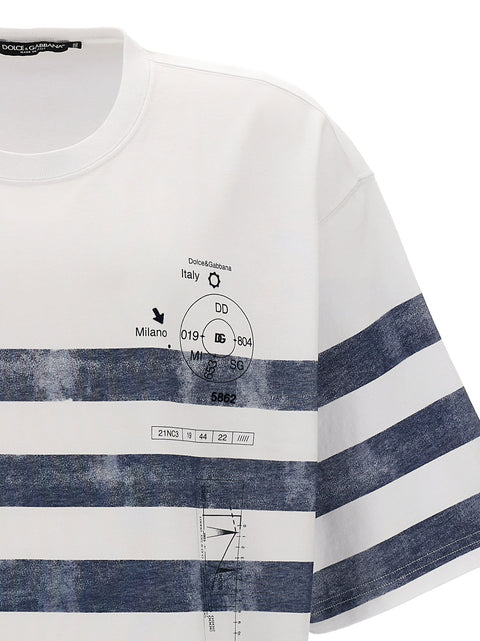 Dolce & Gabbana Marina Print T-shirt