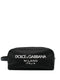 Dolce & Gabbana Nylon toiletry bag with rubberized logo