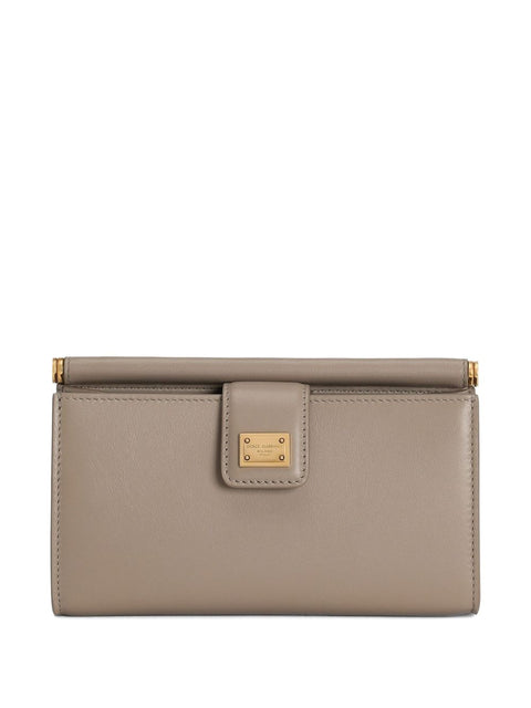 Dolce & Gabbana Phone Bag In Plongé Calfskin