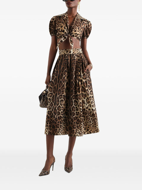 Dolce & Gabbana Shirts LEOPARD PRINT