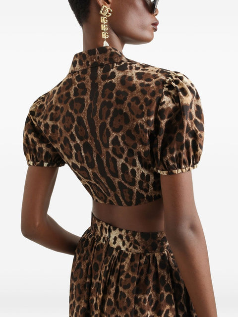 Dolce & Gabbana Shirts LEOPARD PRINT
