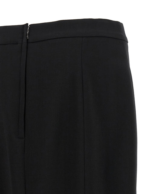 Dolce & Gabbana Stretch Wool Skirt