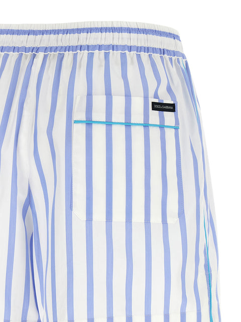 Dolce & Gabbana Striped Bermuda Shorts