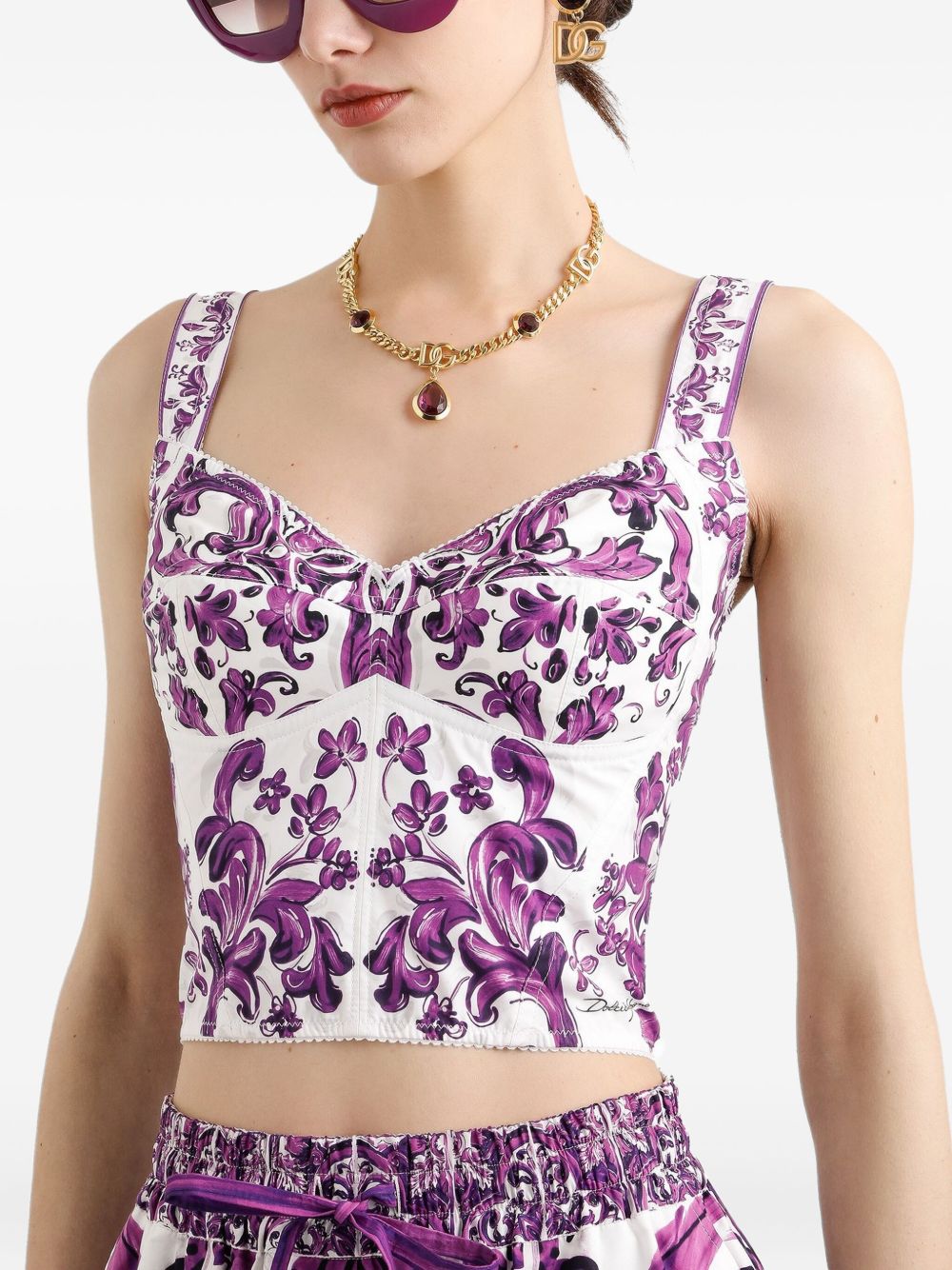 Dolce & Gabbana Top Purple