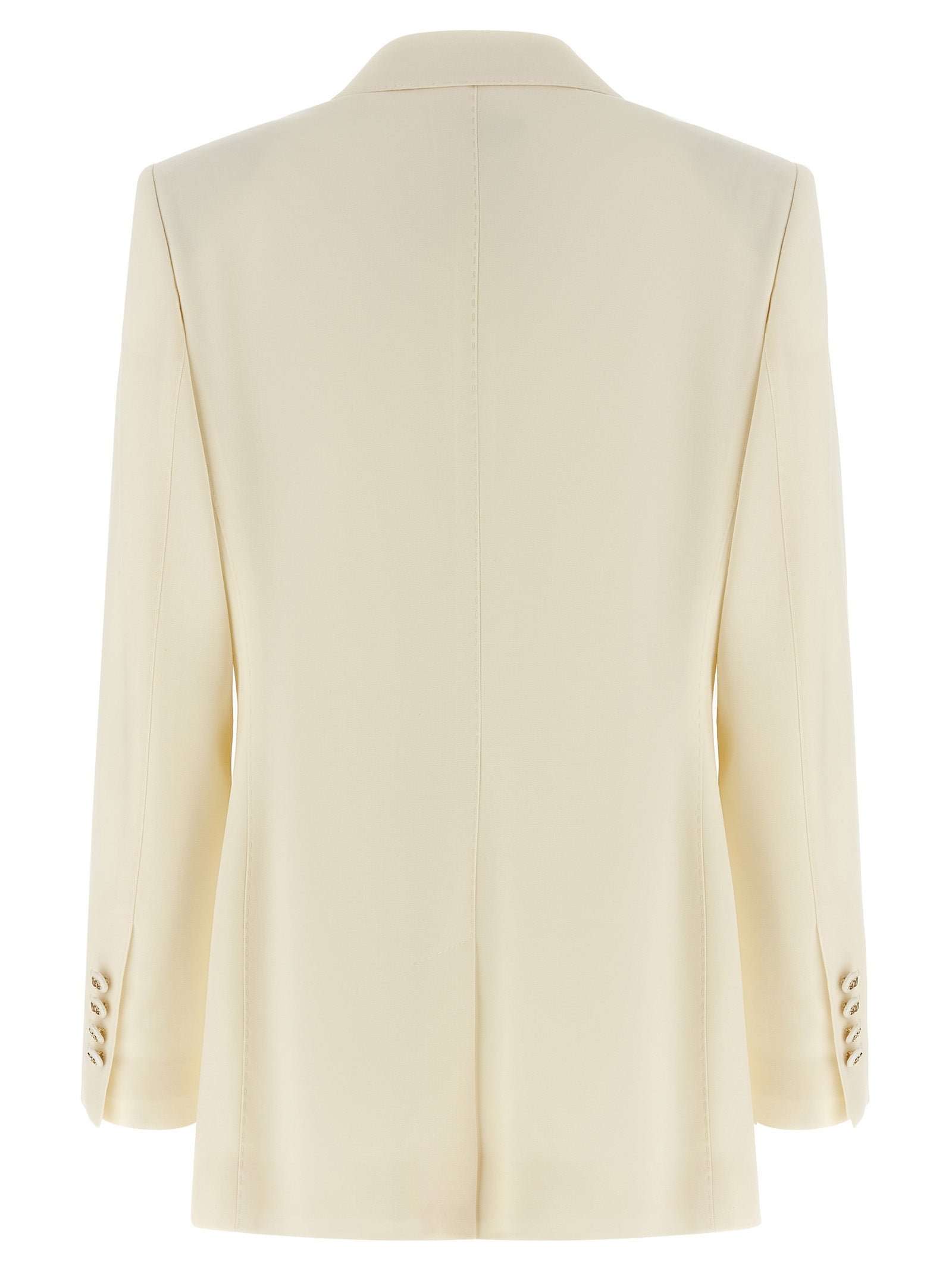 Wool Gabardine Turlington Blazer