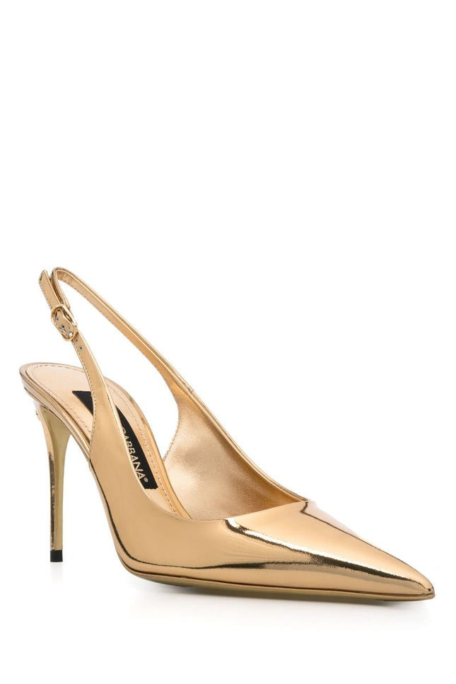 Dolce & Gabbana With Heel Golden